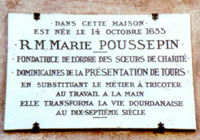 Placa a Marie Poussepin